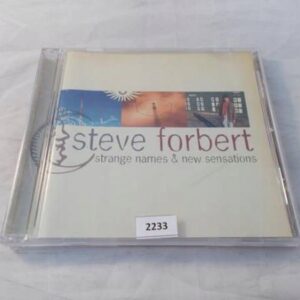 STRANGE NAMES & NEW SENSATIONS - Steve Forbert