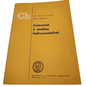 Ćwiczenia z analizy instrumentalnej - Z. Trybułowa