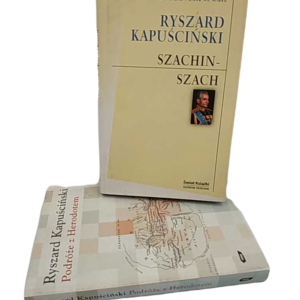 Szachin-Szach, Podróże z Herodotem - R. Kapuściński - 2T Zestaw