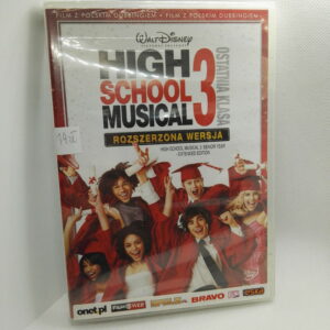 High School Musical 3 - Rozszerzona Wersja - DVD - Nowe - CD