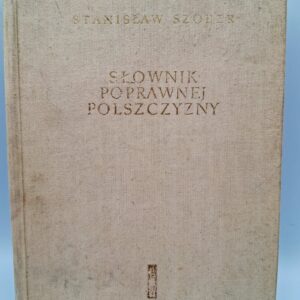 Słownik poprawnej polszczyzny