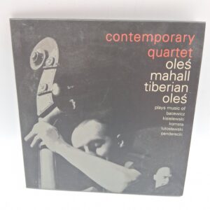 Contemporary Quartet Oleś Mahall Tiberian Oleś CD